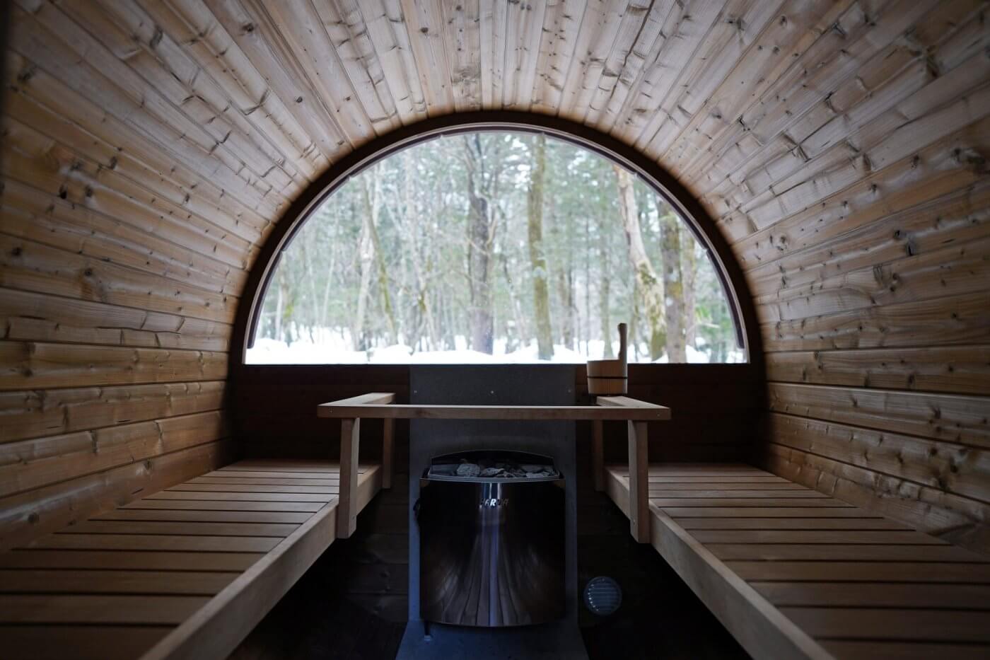 Okuhida Onsen-go A Modern Sauna in the Forest