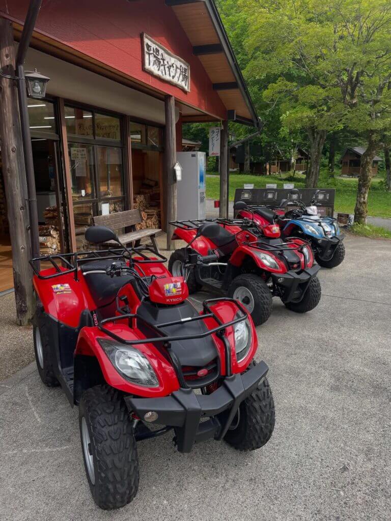 平湯キャンプ場にてオクヒダバギーのレンタルサービス開始されました!